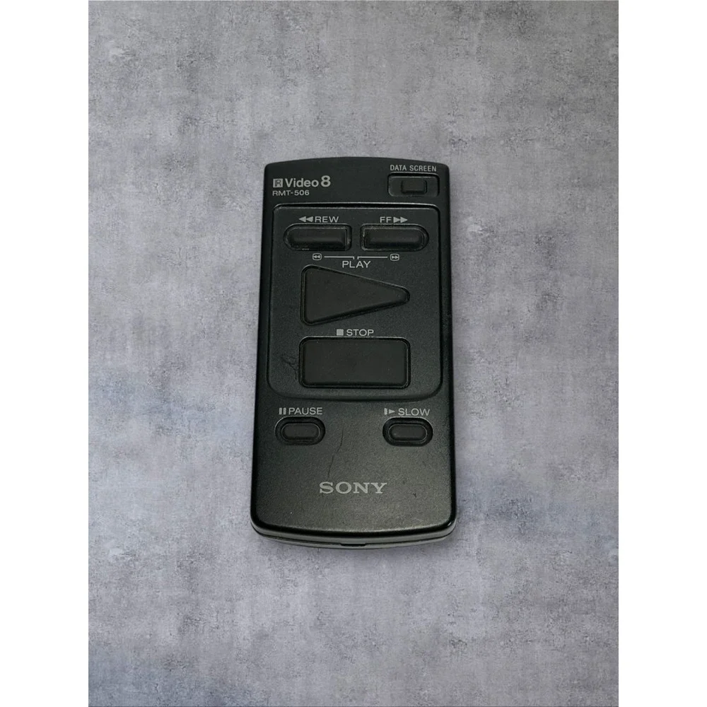 Sony Remote Control Video 8 RMT-506 Black Vintage Camcorder Accessory